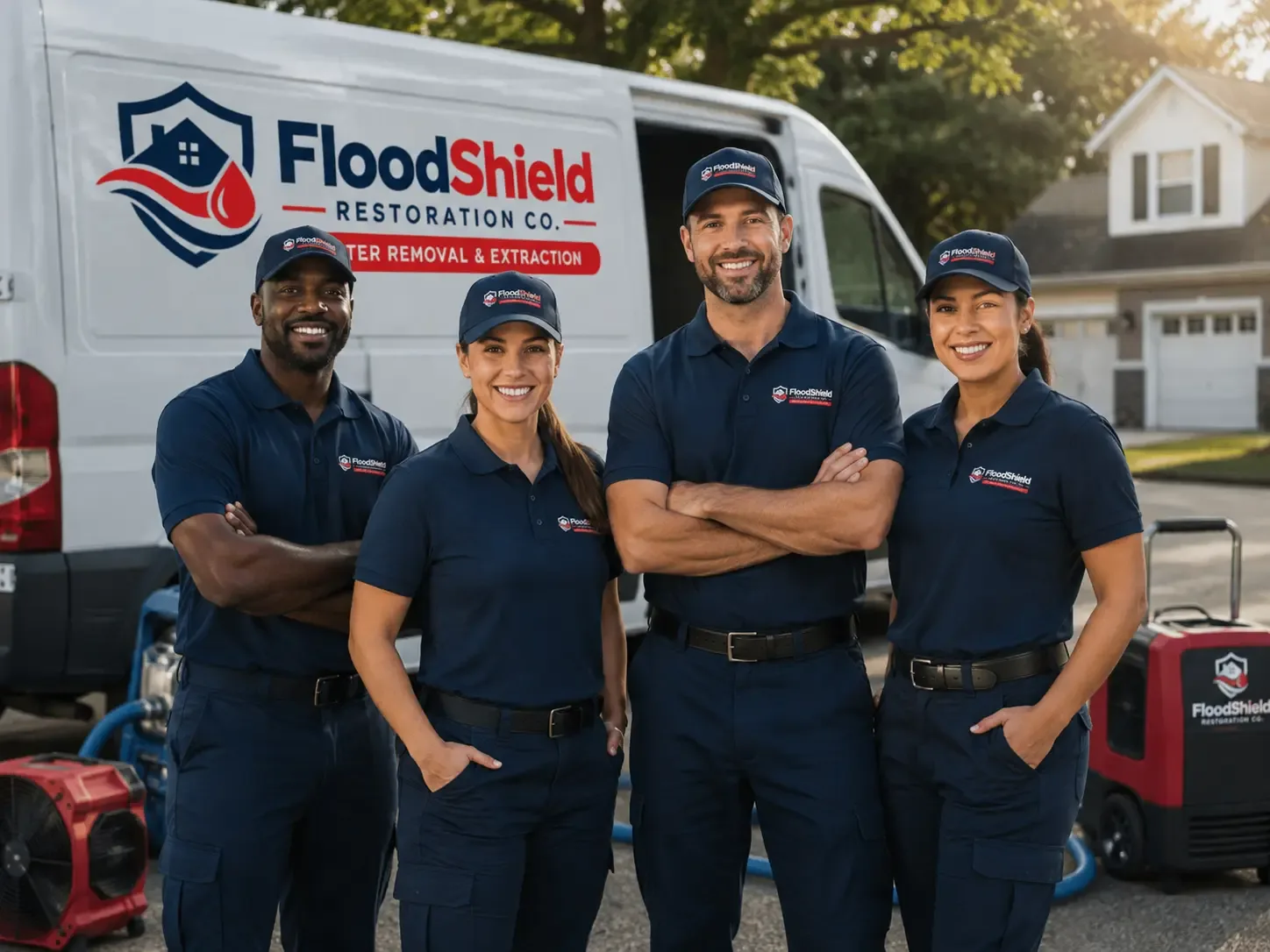 Flood Damage Restoration company in Shirley, IN