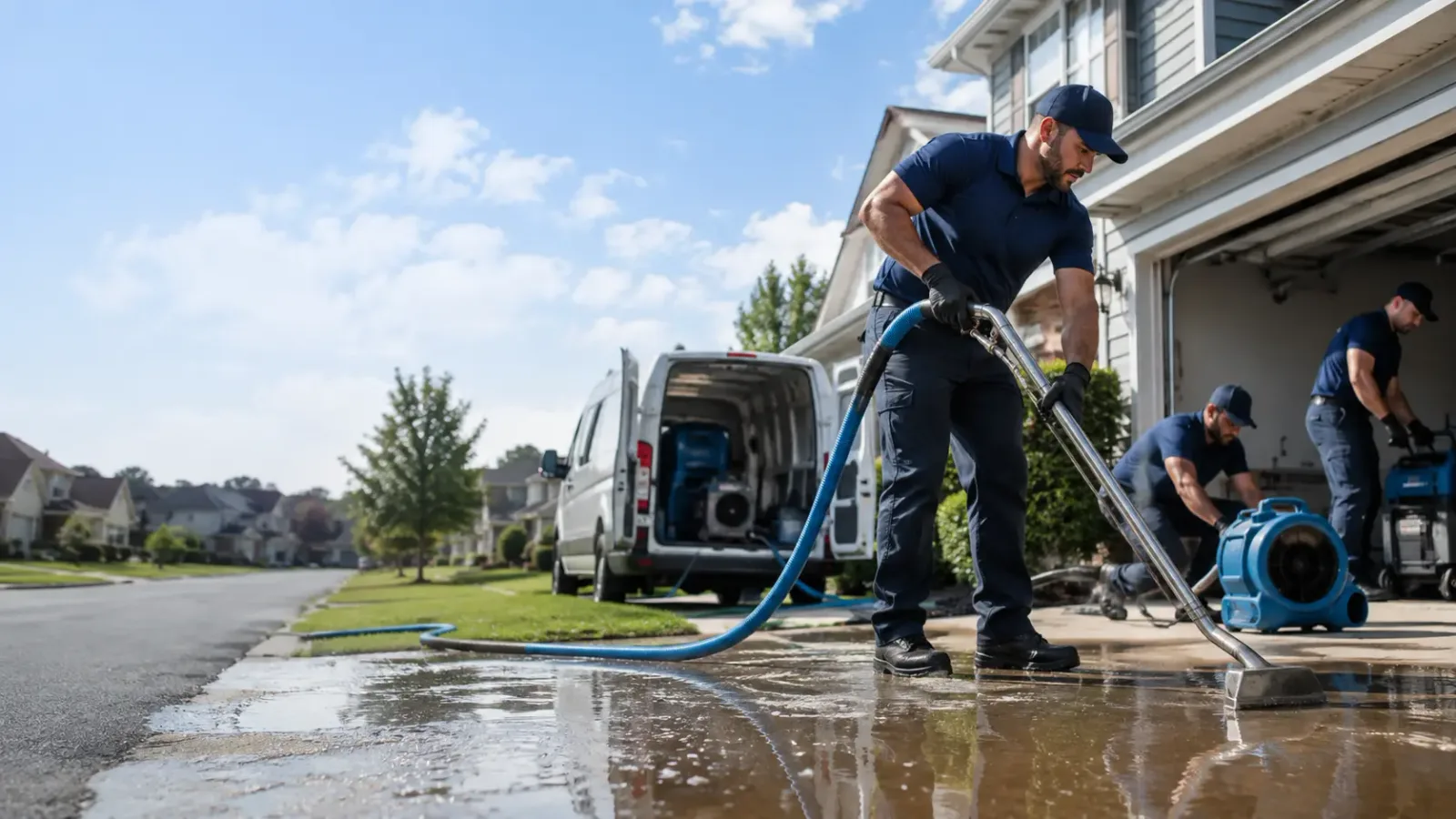 Flood Damage Restoration in Shirley, IN